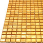 Gold Yellow 12x12 Glossy Uniform Square Glass Mosaic Tile (20 pack, 18.69 sq ft/case)