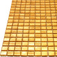 Gold Yellow 12x12 Glossy Uniform Square Glass Mosaic Tile (20 pack, 18.69 sq ft/case) - Sample