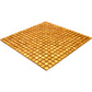 Gold Yellow 12x12 Glossy Uniform Square Glass Mosaic Tile (20 pack, 18.69 sq ft/case)