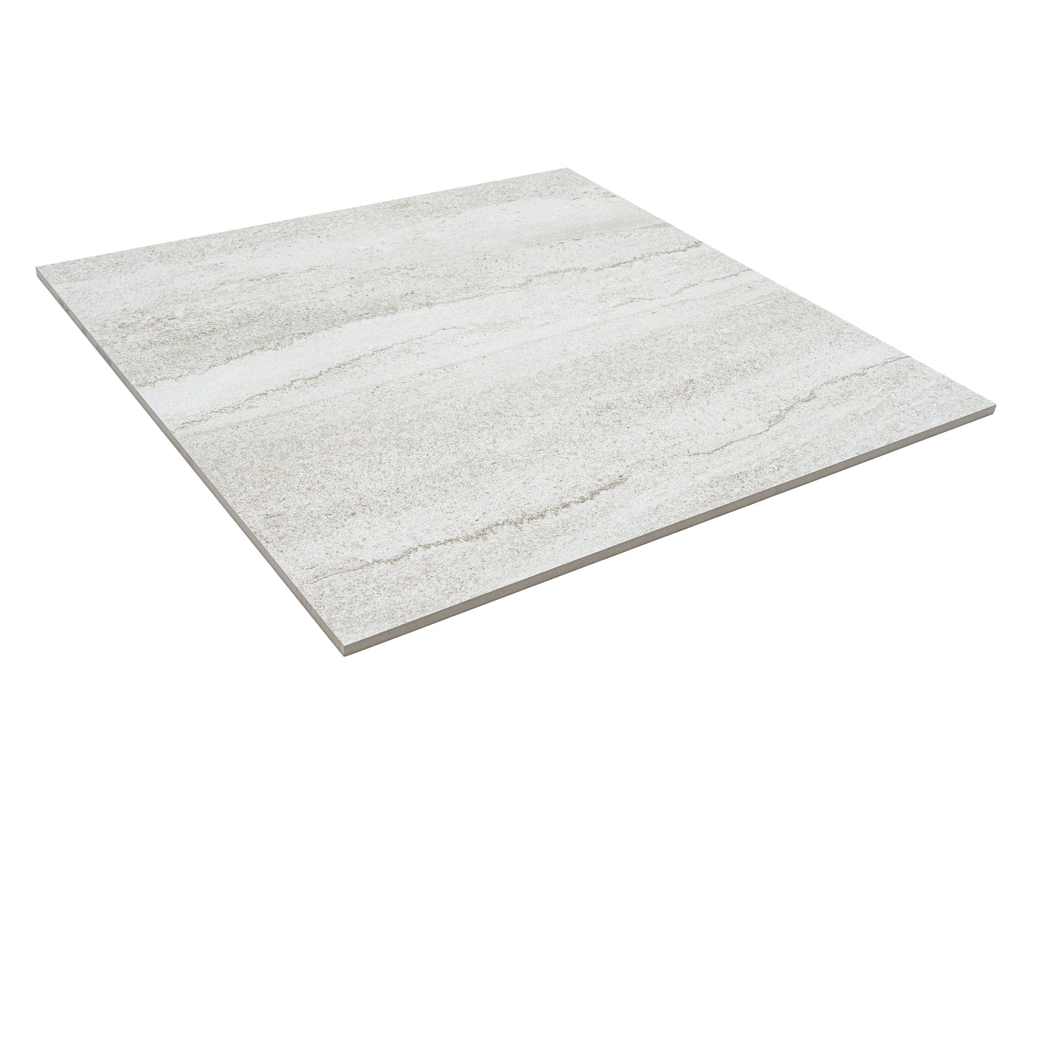 Arenza 24x24 Light Gray Porcelain Large Format Stone Look Wall and Floor Tile (3 Pack, 11.63 sq ft/case) - Sample