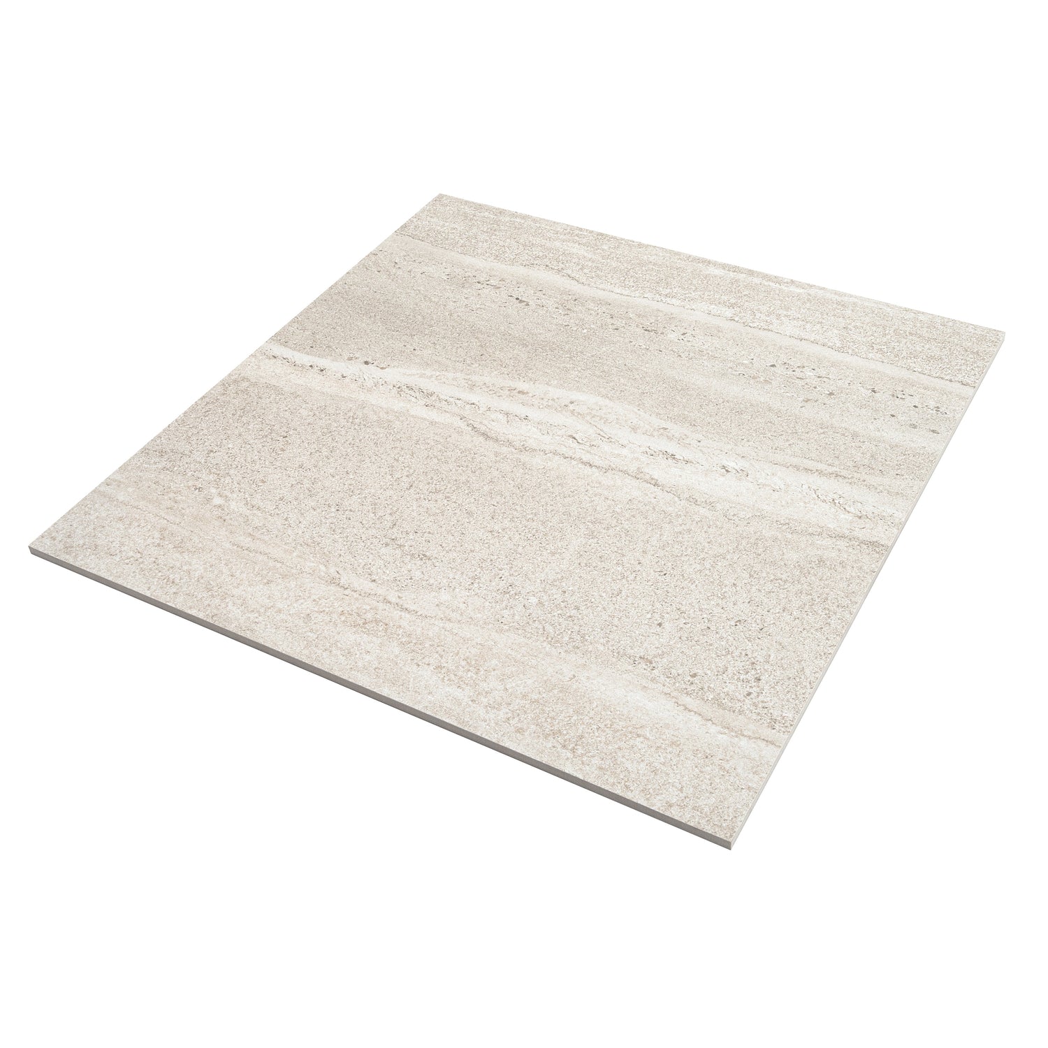 Arenza 24x24 Warm Beige Porcelain Large Format Stone-look Wall and Floor Tile (3 Pack, 11.63 sq ft/case) - Sample