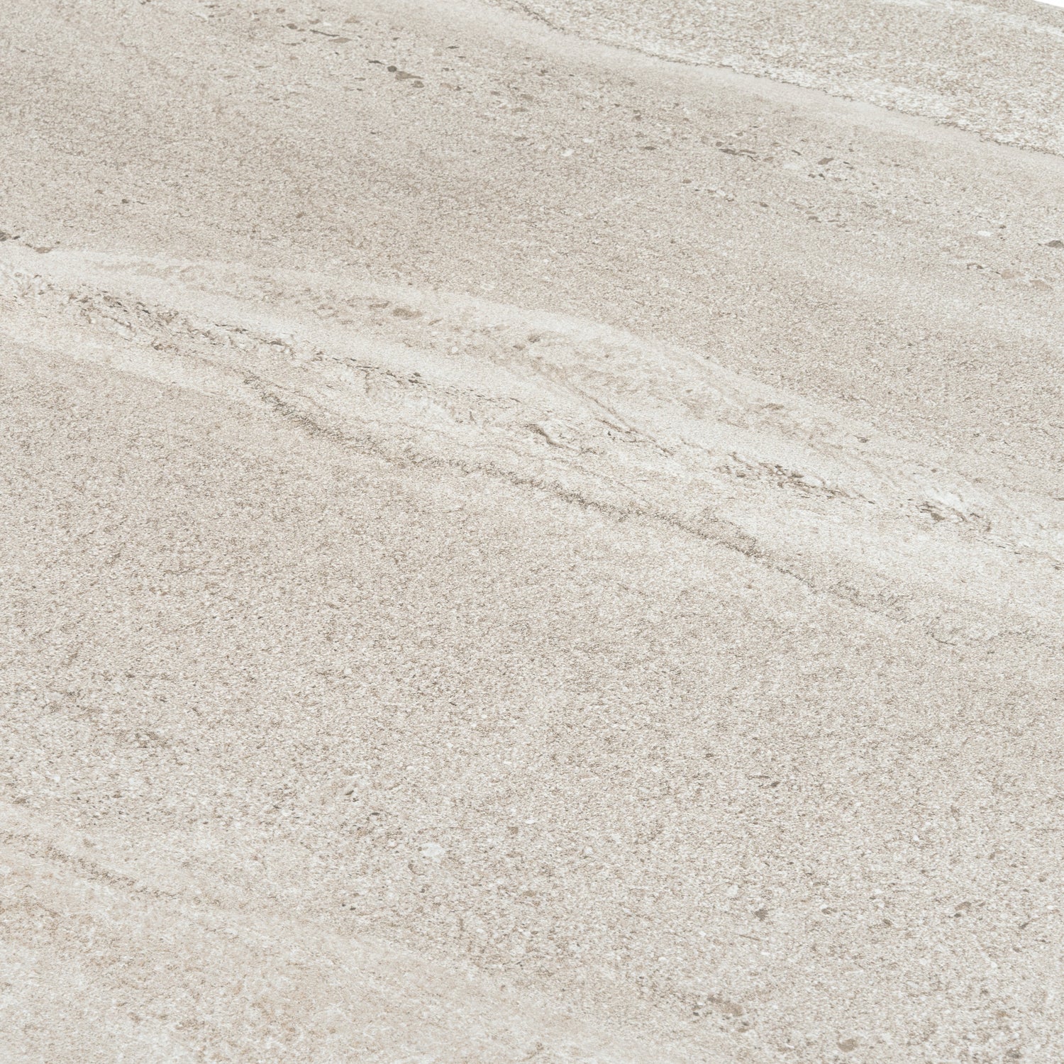 Arenza 24x24 Warm Beige Porcelain Large Format Stone-look Wall and Floor Tile (3 Pack, 11.63 sq ft/case) - Sample