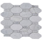 White Hexagon Marble Tile