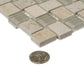 12x12 Beige Mosaic Tile