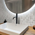 11x11 Gray Floor and Wall Tile