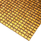 Goldenrod Brown 12x12 Glossy Uniform Square Glass Mosaic Tile (20 pack, 18.69 sq ft/case) - Sample