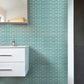 12x12 Sky Blue Glass Tile