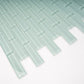 12x12 Blizzard Blue Glass Mosaic Tile