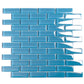 Cerulean Blue Glass Tile