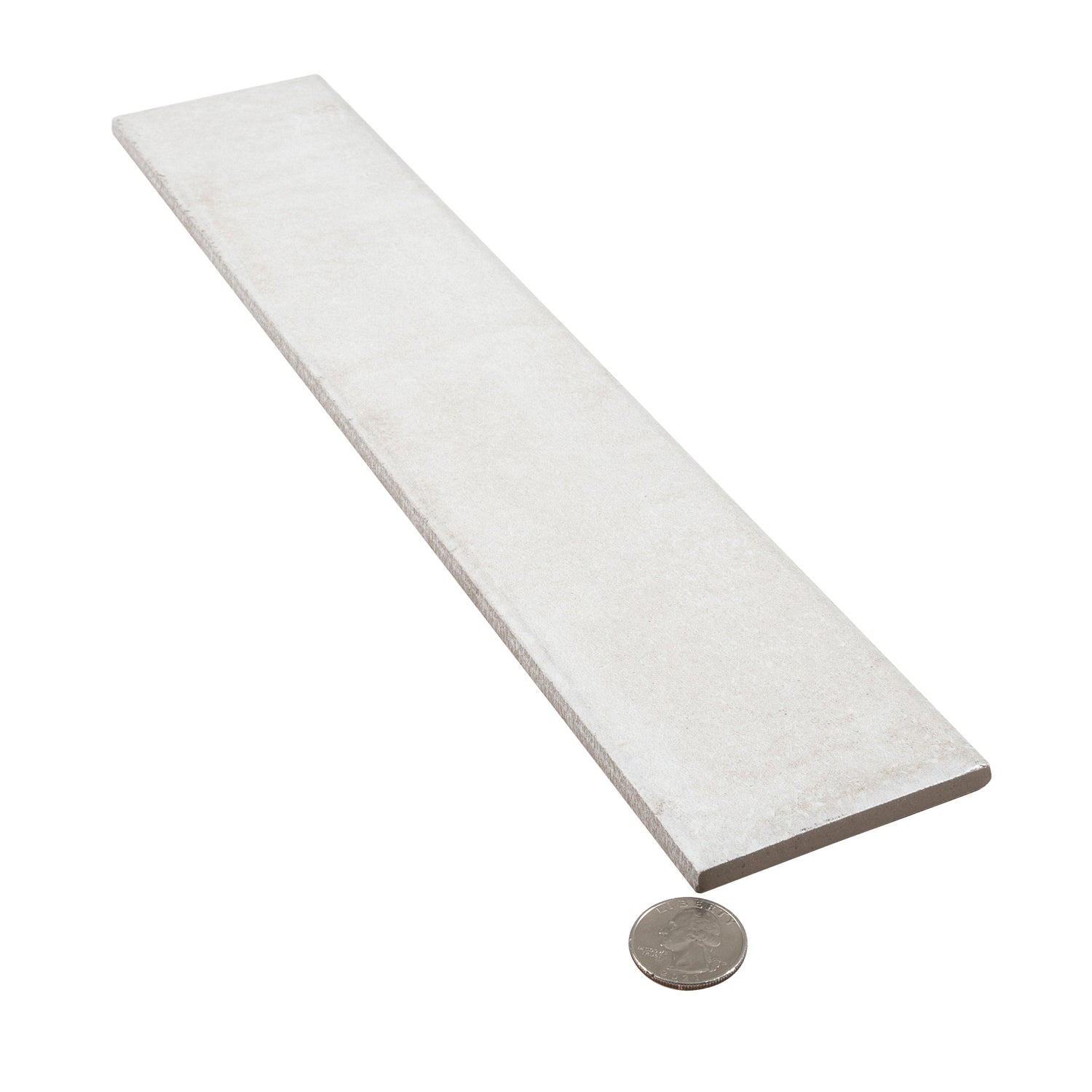 Cadence 3x16 Crisp White Porcelain Subway Wall and Floor Tile (44 Pack, 14.21 sq ft/case) - Sample