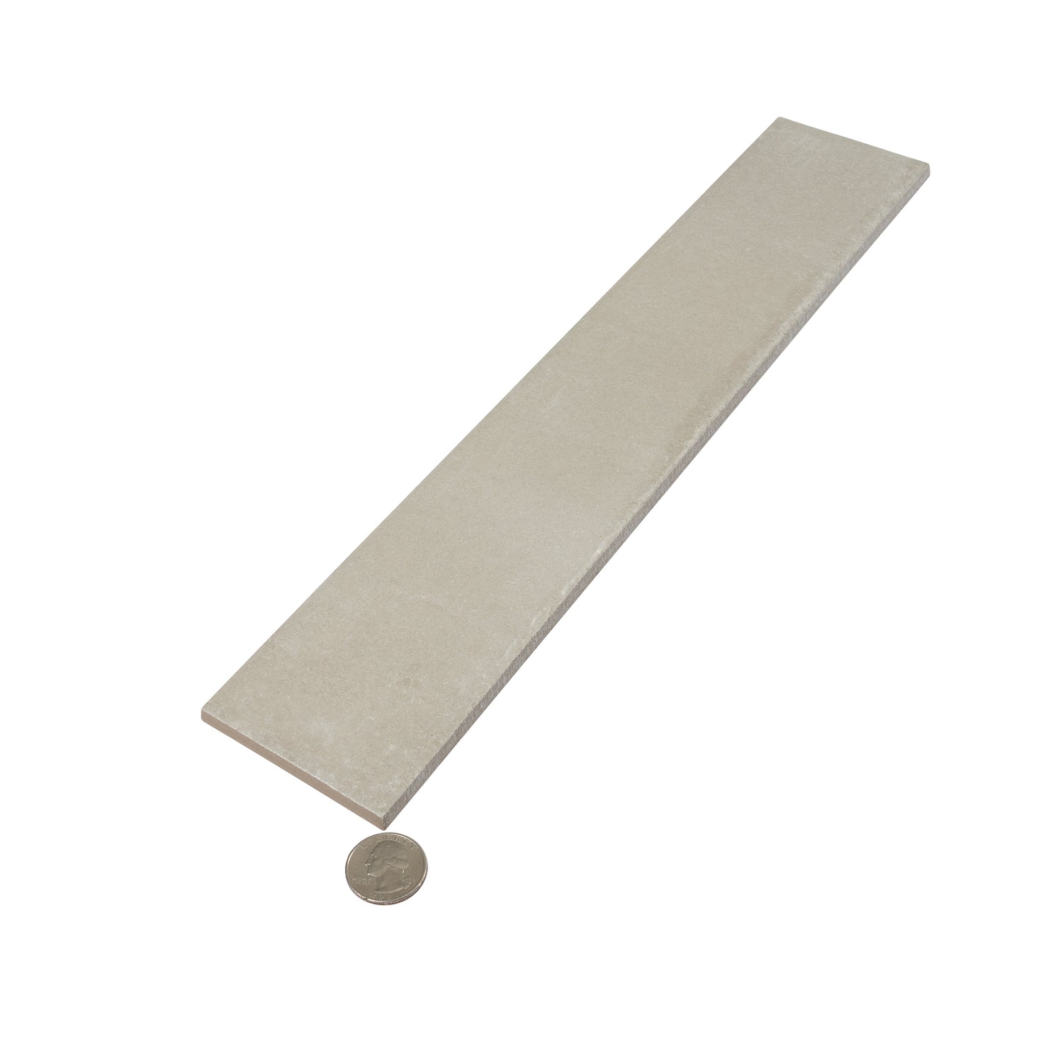 Cadence 3x16 Soft Gray Porcelain Subway Wall and Floor Tile (44 Pack, 14.21 sq ft/case) - Sample