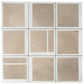 Cadence 8x8 Gray Beige Porcelain Square Motif Wall and Floor Tile (29 Pack, 12.49 sq ft/case) - Sample
