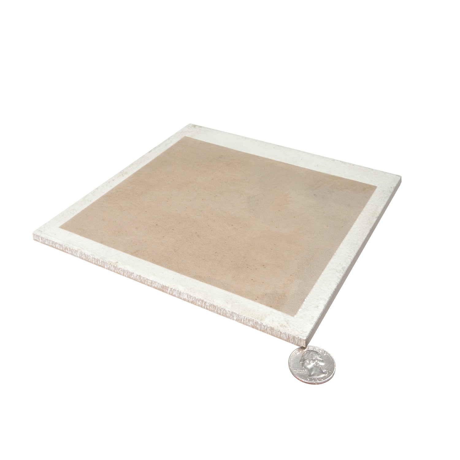 Cadence 8x8 Gray Beige Porcelain Square Motif Wall and Floor Tile (29 Pack, 12.49 sq ft/case) - Sample