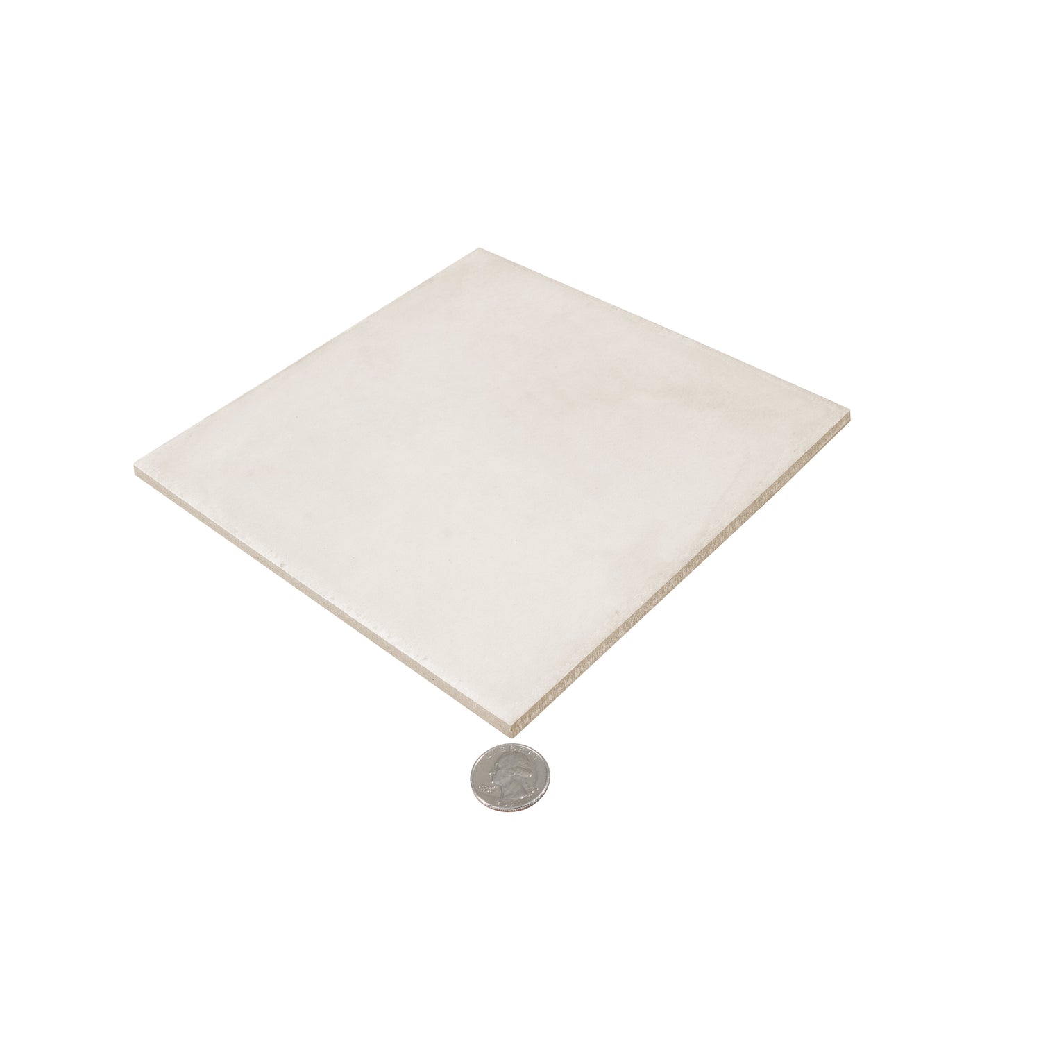 Cadence 8x8 Cloud White Porcelain Zellige Square Wall and Floor Tile (29 Pack, 12.49 sq ft/case) - Sample