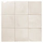 Cadence 8x8 Warm Ivory Porcelain Zellige Square Wall and Floor Tile (29 Pack, 12.49 sq ft/case) - Sample