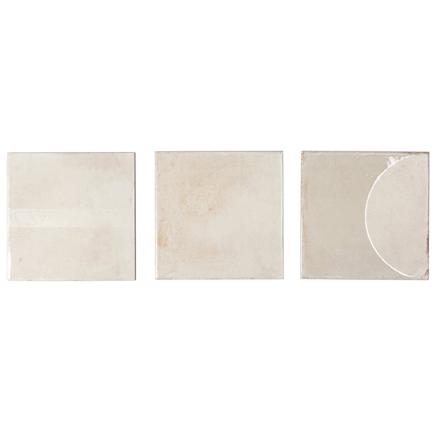 Cadence 8x8 Warm Ivory Porcelain Square Motif Wall and Floor Tile (29 Pack, 12.49 sq ft/case) - Sample