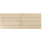 Cadence 3x16 Soft Beige Porcelain Zellige Square Wall and Floor Tile (44 Pack, 14.21 sq ft/case) - Sample
