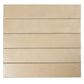 Cadence 3x16 Soft Beige Porcelain Zellige Square Wall and Floor Tile (44 Pack, 14.21 sq ft/case) - Sample