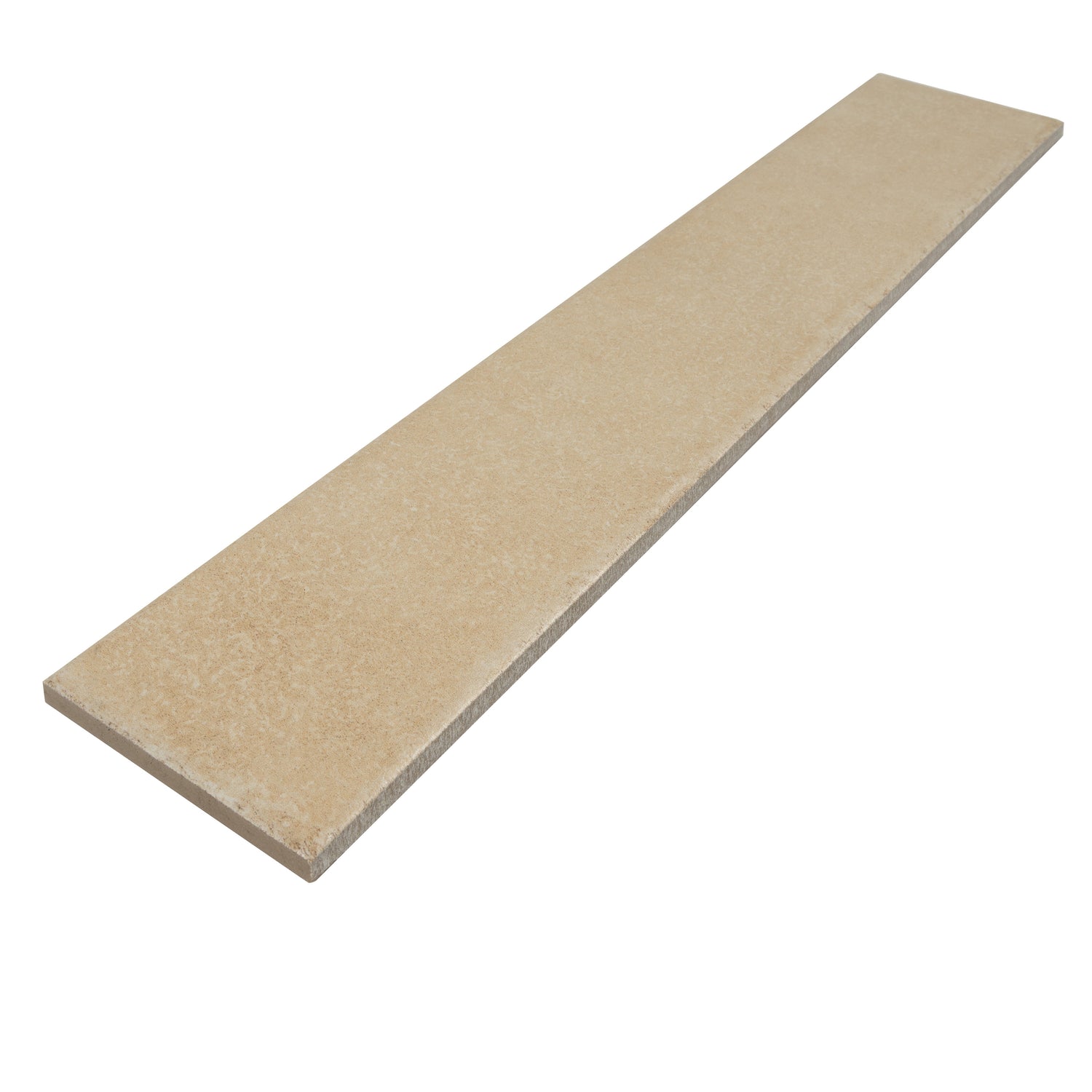 Cadence 3x16 Soft Beige Porcelain Zellige Square Wall and Floor Tile (44 Pack, 14.21 sq ft/case) - Sample