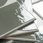 Cadence 8x8 Sage Green Gray Porcelain Square Motif Wall and Floor Tile (29 Pack, 12.49 sq ft/case) - Sample