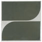 Cadence 8x8 Sage Green Gray Porcelain Square Motif Wall and Floor Tile (29 Pack, 12.49 sq ft/case) - Sample