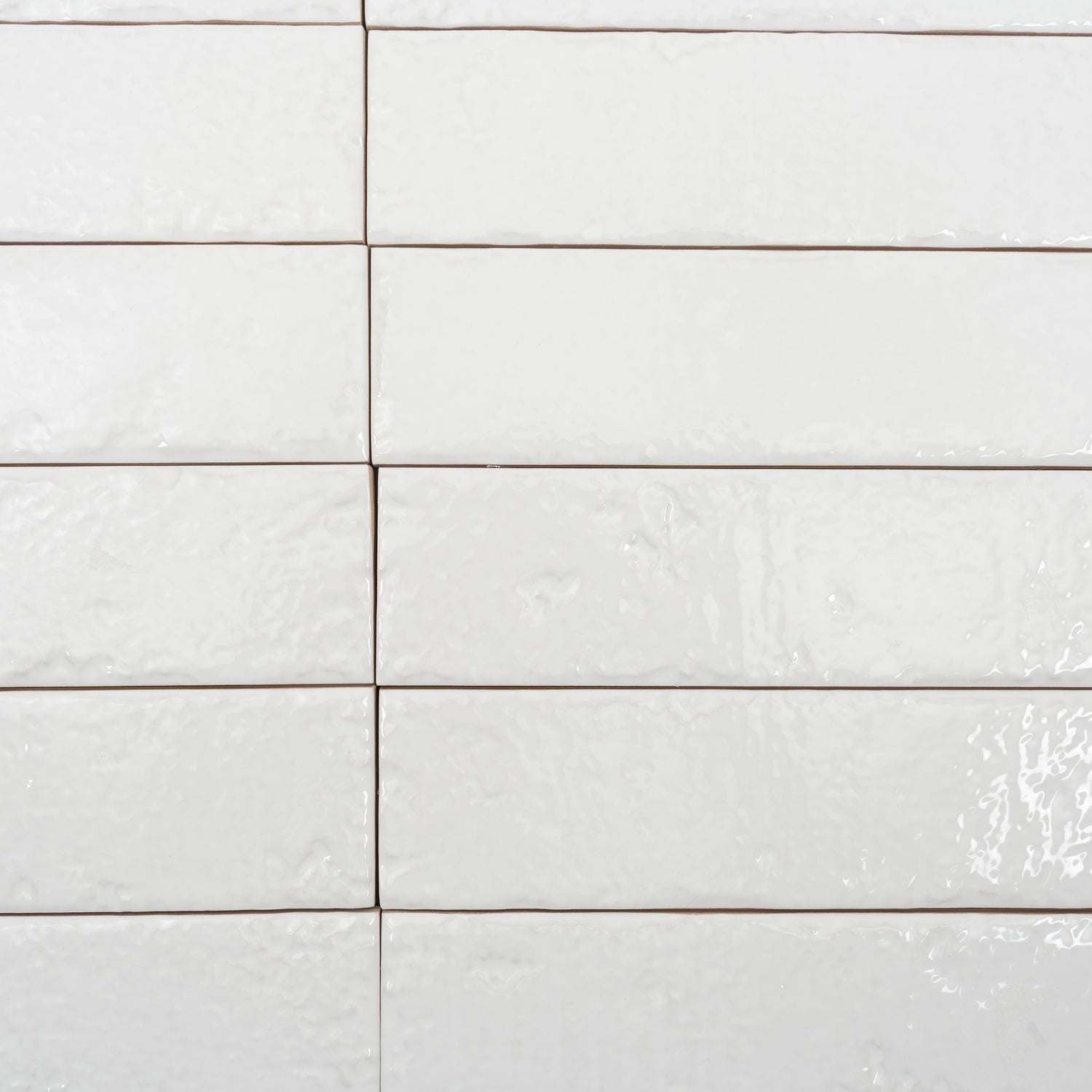 Valenza 2x16 Soft White Ceramic Zellige Subway Wall Tile (50 Pack, 10.76 sq ft/case) - Sample