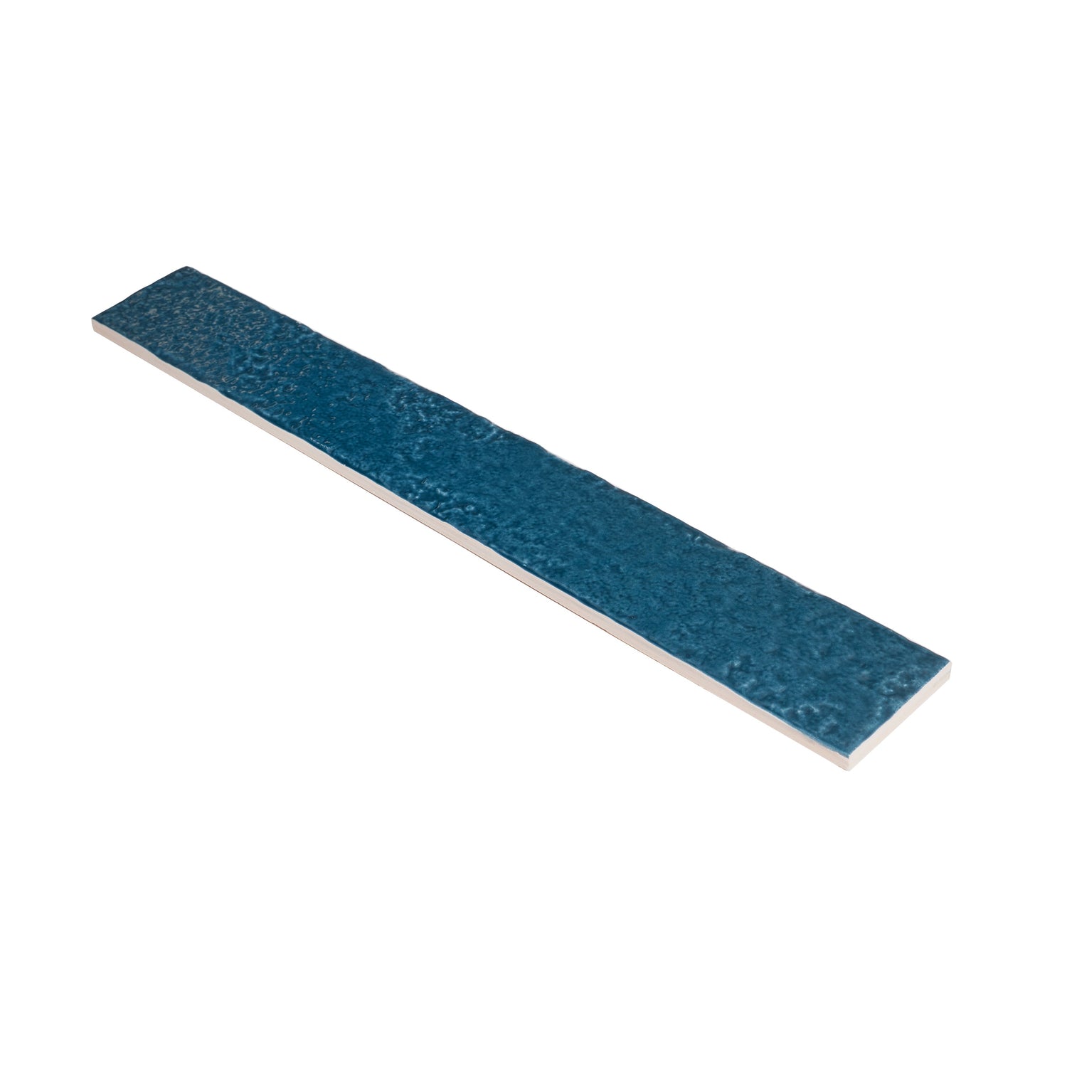 Valenza 2x16 Teal Green Ceramic Zellige Subway Wall Tile (50 Pack, 10.76 sq ft/case) - Sample