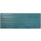 Valenza 2x16 Tropical Teal Ceramic Zellige Subway Wall Tile (50 Pack, 10.76 sq ft/case) - Sample