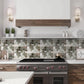 Light Gray 12x12 Polished Matte Textured Multi-shaped Glass Stone Mosaic Tile (5 pack, 4.75 sq ft/case) - Sample