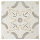 Purple, White, Yellow 9x9 Matte, Glossy Floral Square Porcelain Tile (13 pack, 6.96 sq ft/case)