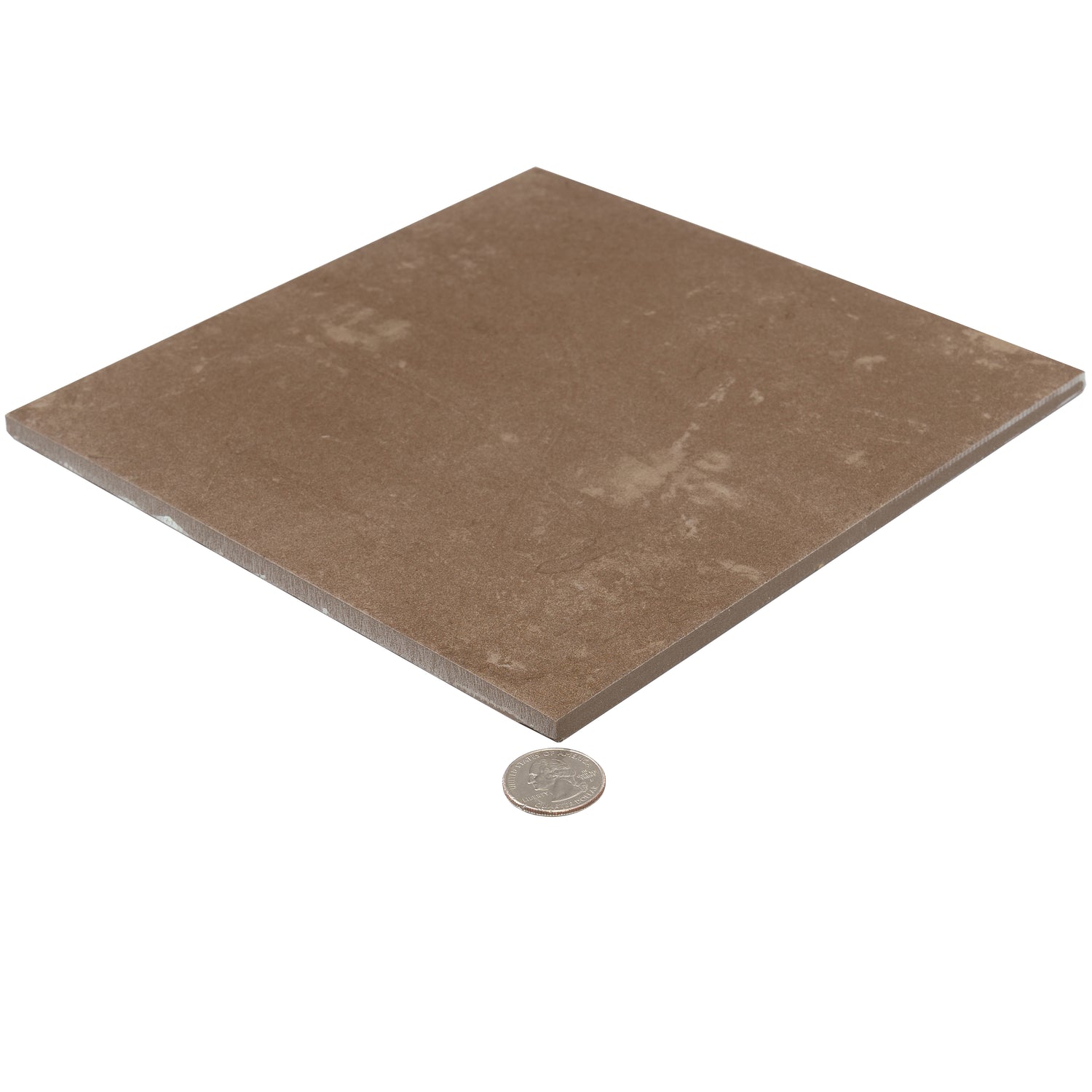 Terracotta Brown 9x9 Matte, Glossy Plain Square Porcelain Tile (13 pack, 6.96 sq ft/case)