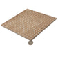 Terracotta Brown 9x9 Matte, Glossy Dotted Square Porcelain Tile (13 pack, 6.96 sq ft/case)