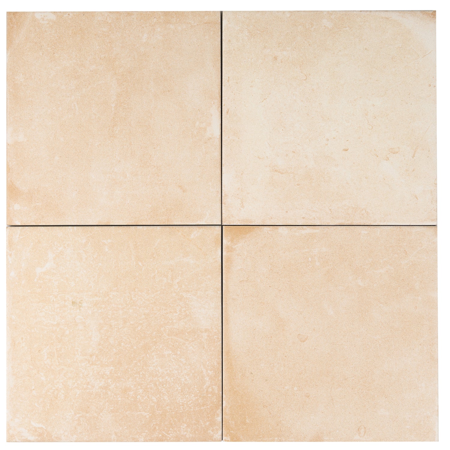 Terracotta Beige 9x9 Matte, Glossy Plain Square Porcelain Tile (13 pack, 6.96 sq ft/case)