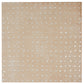 Terracotta Beige 9x9 Matte, Glossy Dotted Square Porcelain Tile (13 pack, 6.96 sq ft/case)