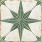 Green White 9x9 Matte-Layer Tech Star Square Porcelain Tile (13 pack, 6.96 sq ft/case)