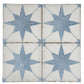 Faenza 8x8 White Weathered Slate Porcelain Square Motif Wall and Floor Tile (15 Pack, 6.46 sq ft/case) - Sample