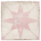 Faenza 8x8 White Pink Porcelain Square Motif Wall and Floor Tile (15 Pack, 6.46 sq ft/case) - Sample