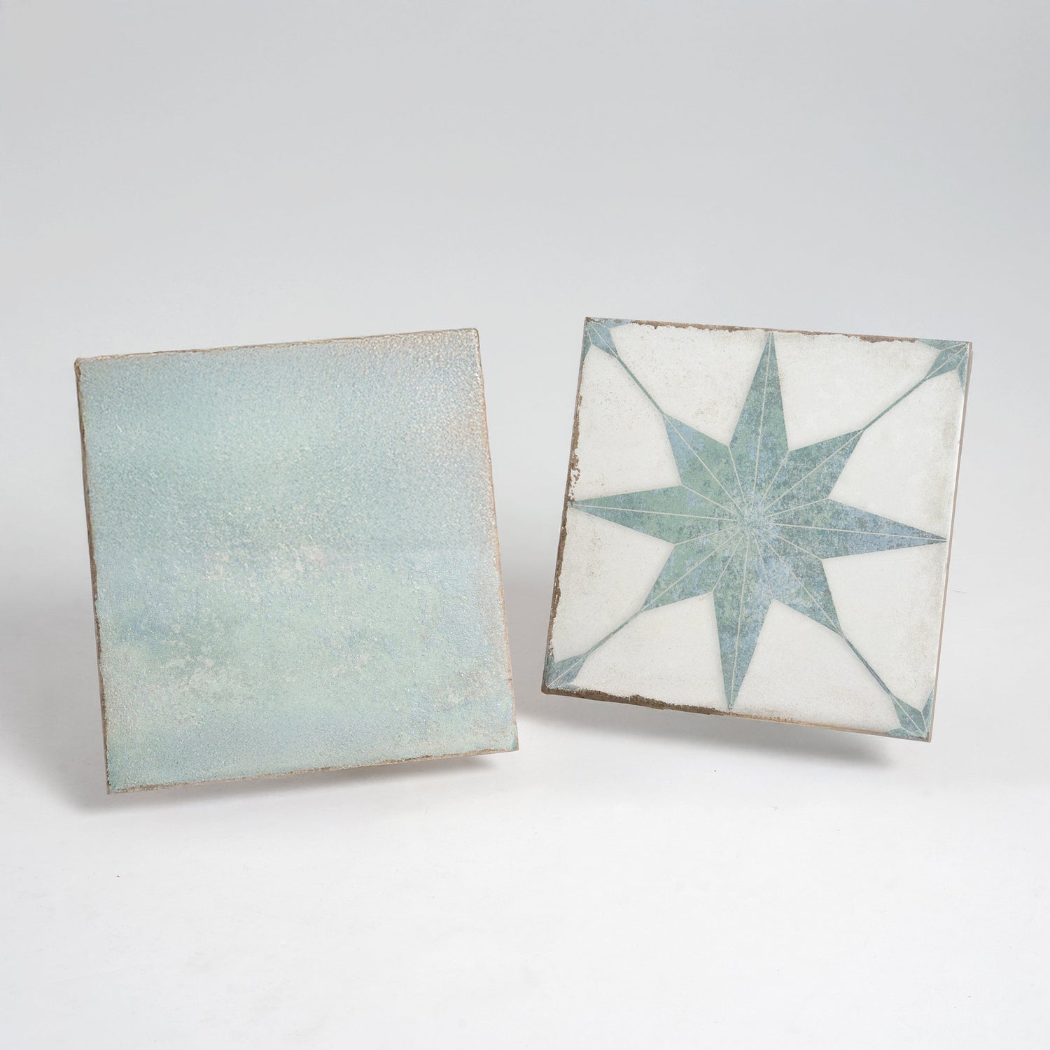 Faenza 8x8 Dusty Sage Green Porcelain Square Wall and Floor Tile (15 Pack, 6.46 sq ft/case) - Sample