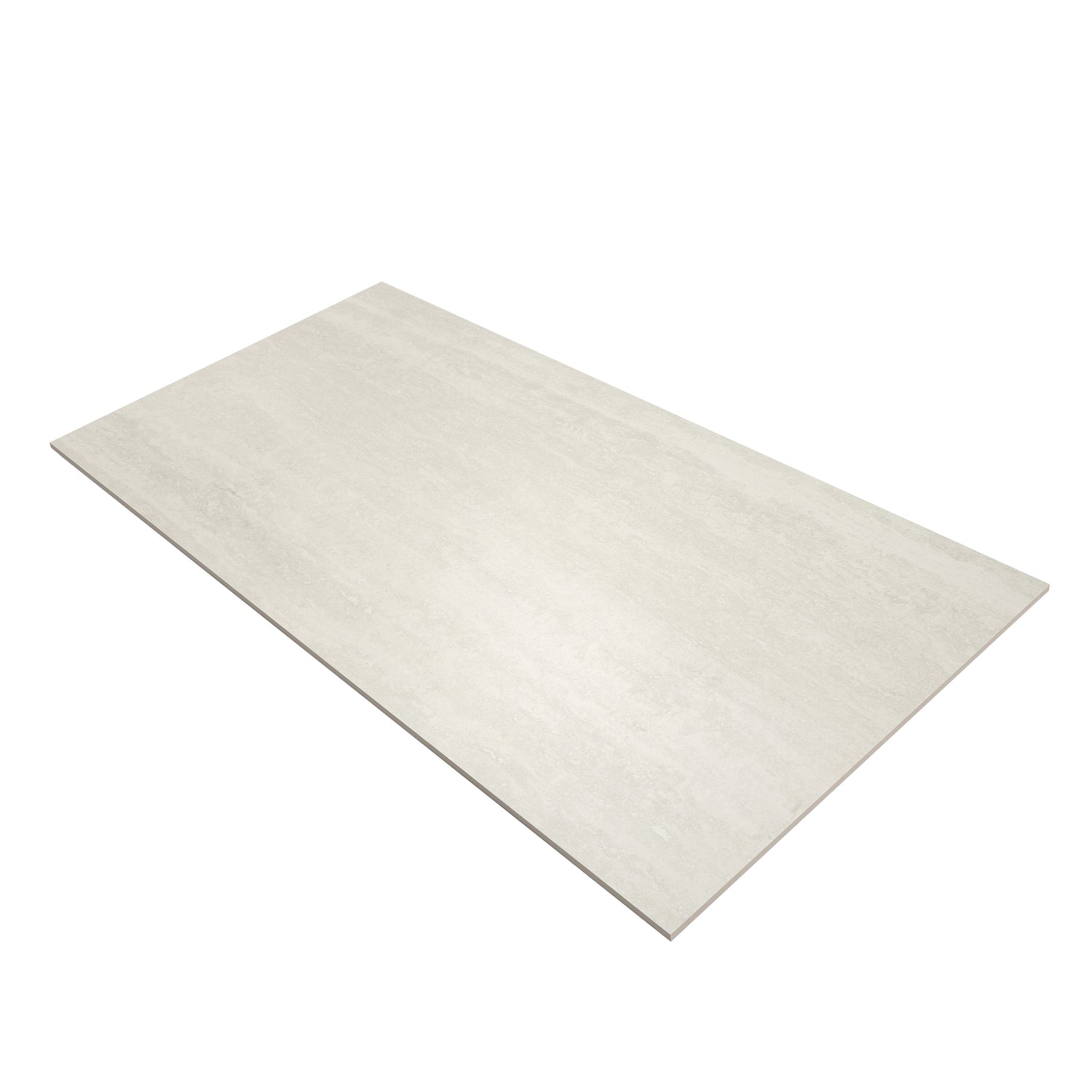 Terrain 24x48 Ivory Porcelain Large Format Plain Wall and Floor Tile (2 Pack, 15.55 sq ft/case) - Sample