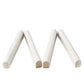 White 0.6x6 Glossy Ceramic Pencil Tile Trim (10 pack, 0.25 sq ft/case) - Sample