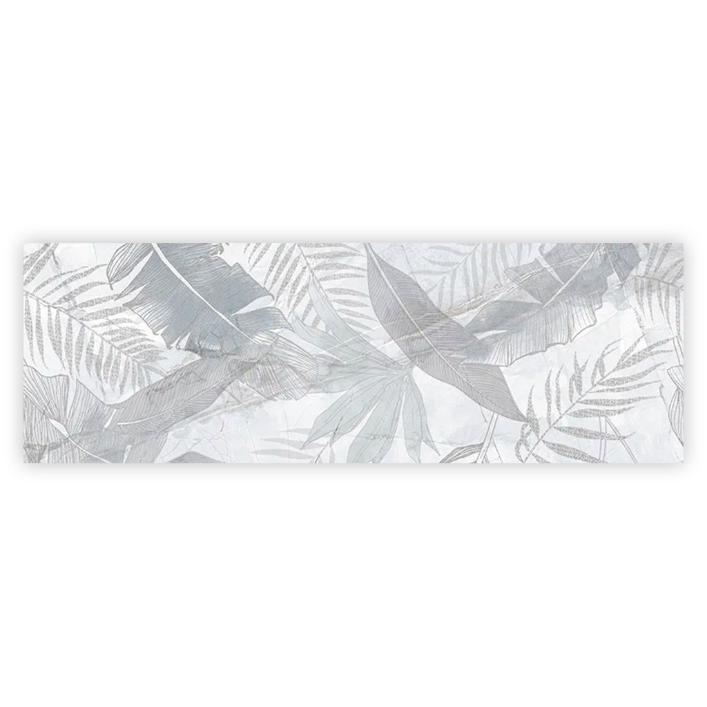 White Gray 16x48 3rd Fired Ceramic Large Format Tile (2 pack, 10.34 sq ft/case)