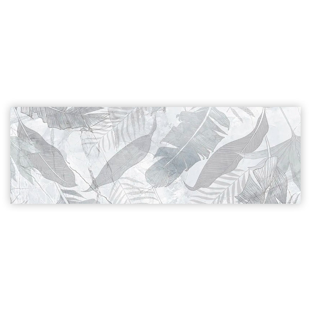 White Gray 16x48 3rd Fired Ceramic Large Format Tile (2 pack, 10.34 sq ft/case)