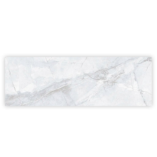 Light Grey White 16x48 Matte Ceramic Large Format Tile (3 pack, 15.5 sq ft/case) - Sample