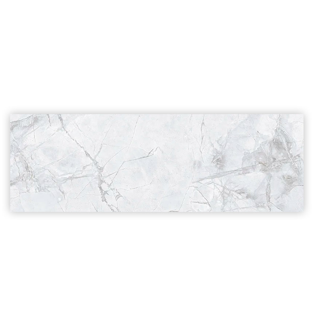 Light Grey White 16x48 Matte Ceramic Large Format Tile (3 pack, 15.5 sq ft/case) - Sample