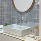 4x4 Silken Gray Glossy Square Tile