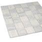White Gray 12x12 Brick Polished Marble Mosaic Tile (5 pack, 5 sq ft/case) - Sample
