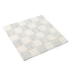 White Gray 12x12 Brick Polished Marble Mosaic Tile (5 pack, 5 sq ft/case) - Sample