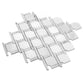 White 11x12 Polished Multi-shaped Marble Mosaic Tile (5 pack, 4.66 sq ft/case) - Sample