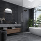 Coal Black 12x24 Field Matte Porcelain Tile (5 pack, 10.763 sq ft/case)