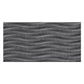 12x24 Coal Black Deco Matte Porcelain Tile